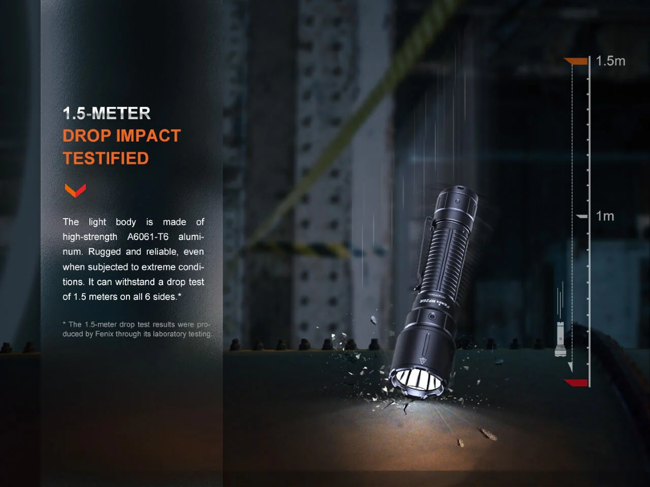 Fenix WF26R Cradle Charging LED Work Flashlight - Image 13
