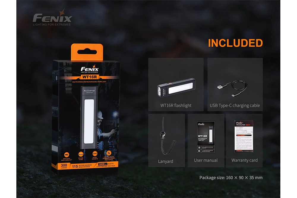 Fenix WT16R Rechargeable Work Light - Image 15