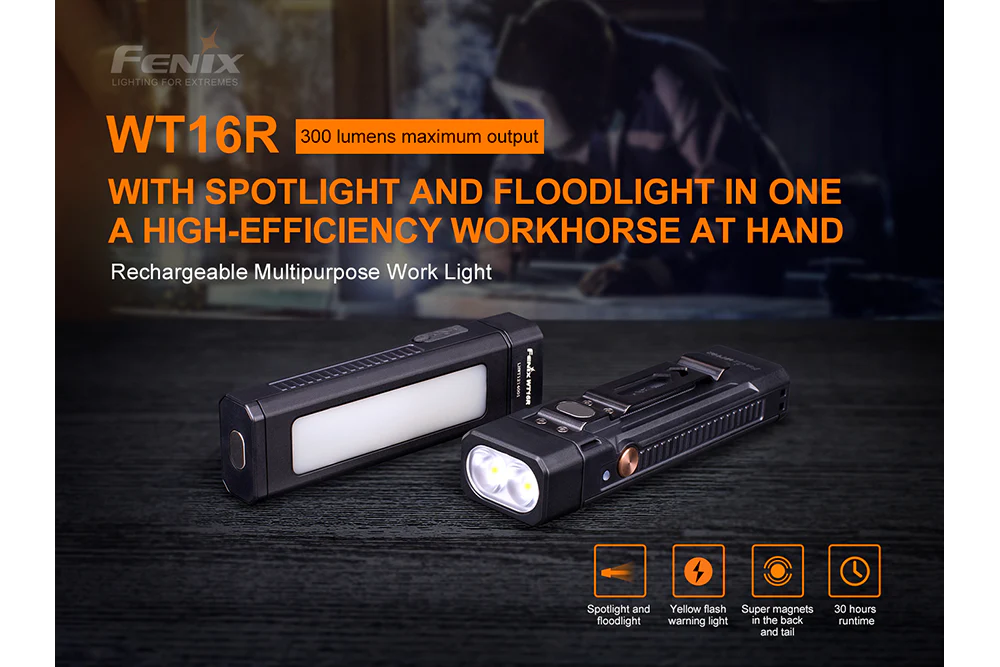 Fenix WT16R Rechargeable Work Light - Image 7