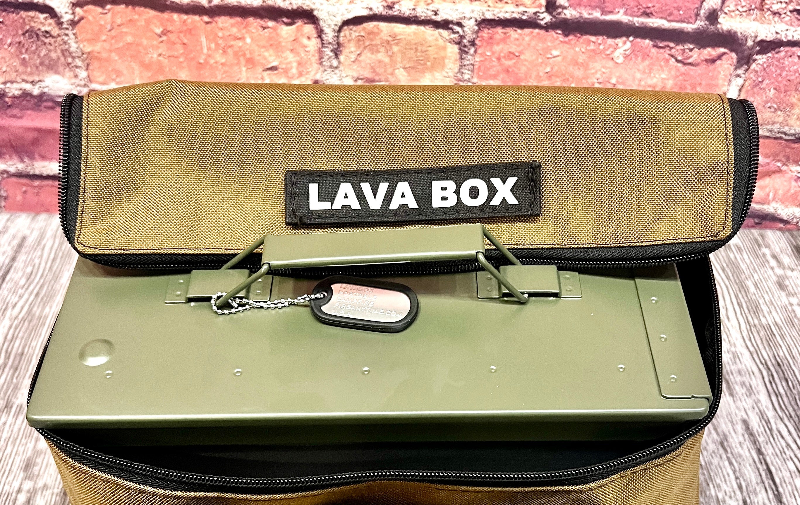 FIRECAN PORTABLE FIRE PIT Carry Bag - IGNIK- Lava Box - Image 2