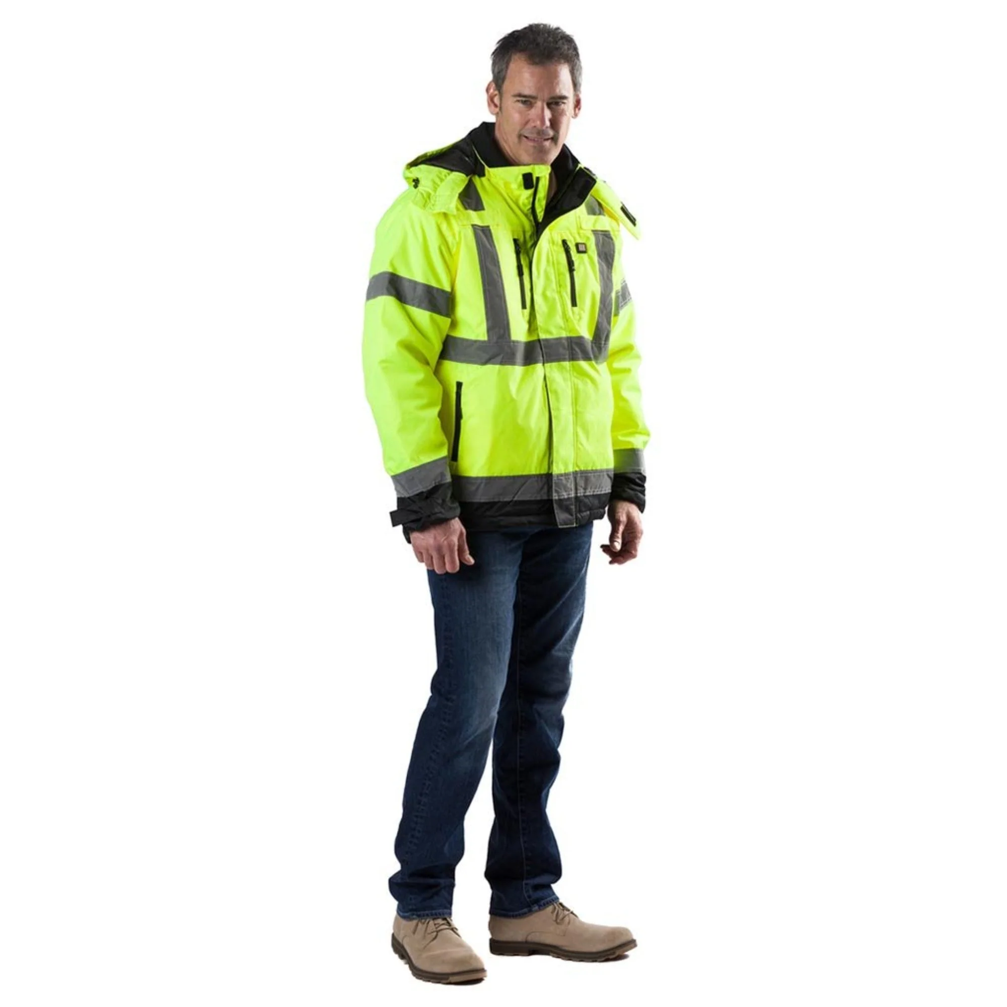 Flash Heated High-Vis Jacket - Image 2