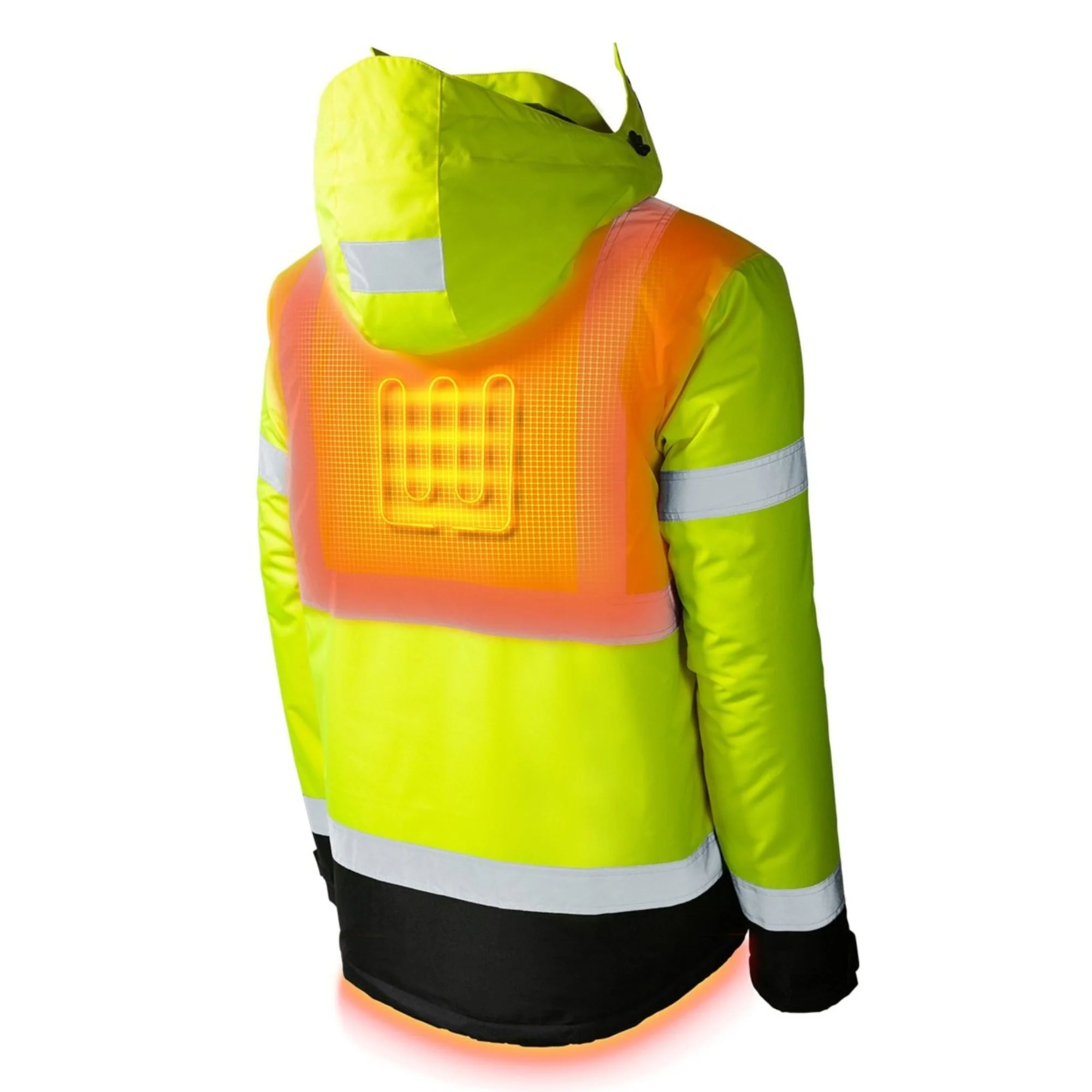 Flash Heated High-Vis Jacket - Image 3