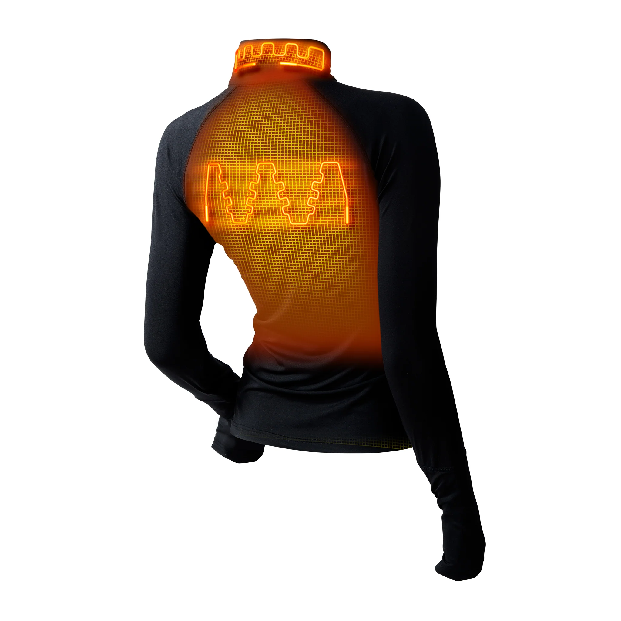 FlexCore Women’s Heated Base Layer Shirt - Dual Control - Image 6