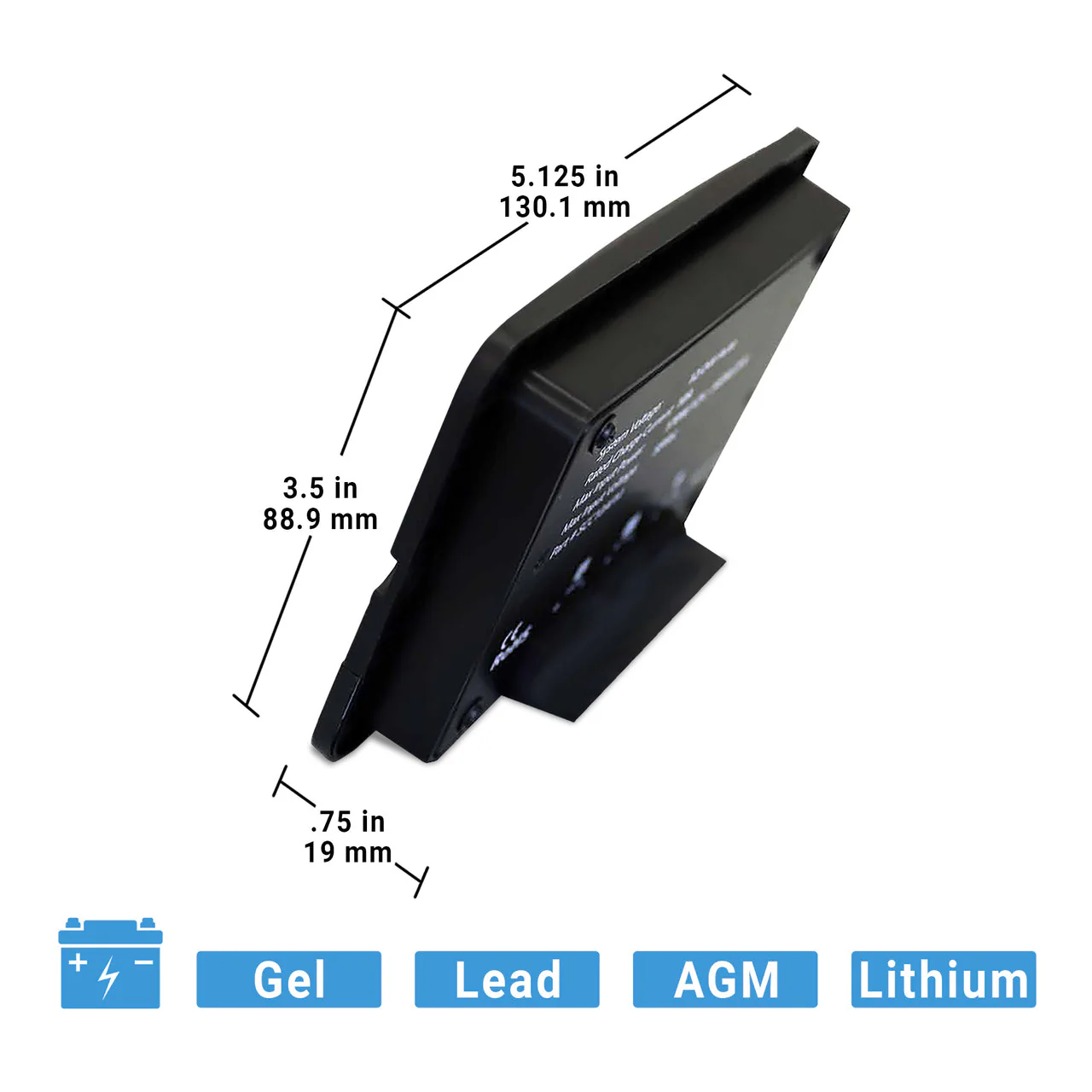 Flush Mount 10 Amp Charge Controller PWM 12/24V - Image 6