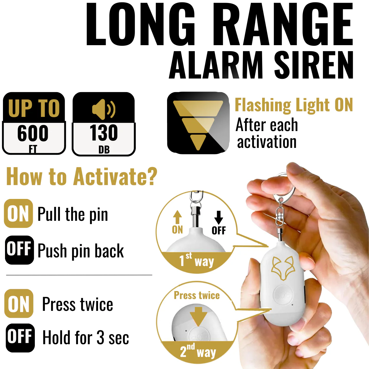 Foxy Alarm - Personal Protection Device (SC) - Image 7