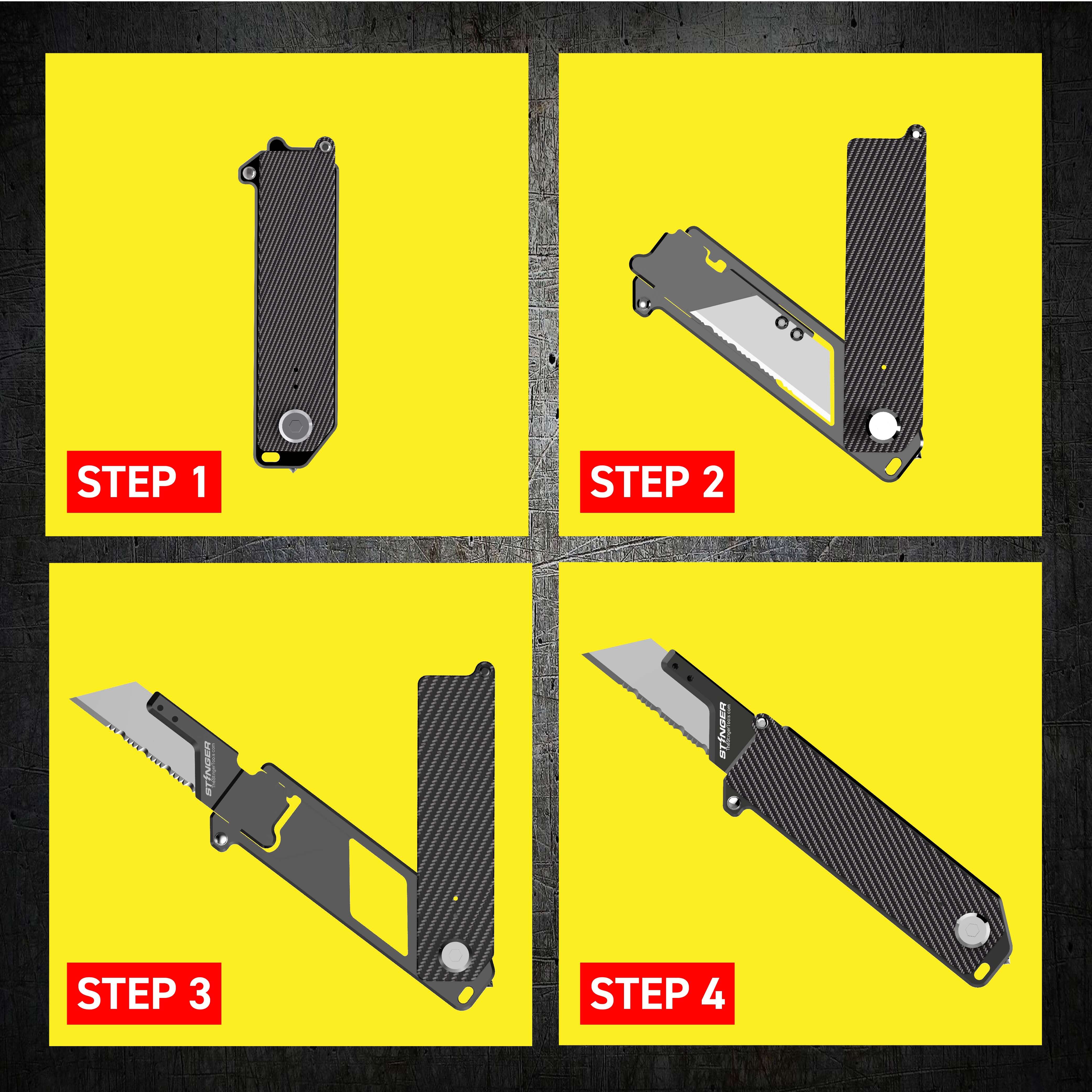 Frame Folder Utility Knife - Image 9