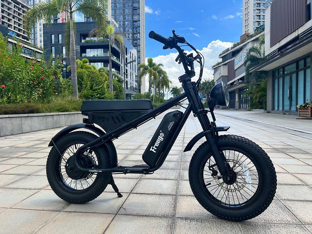 Freego Mini Fat Tire Electric Bike - Image 2