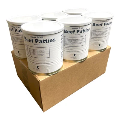 Military Surplus Freeze Dried Hamburger, Ground Beef Patties (13 oz) - Image 4