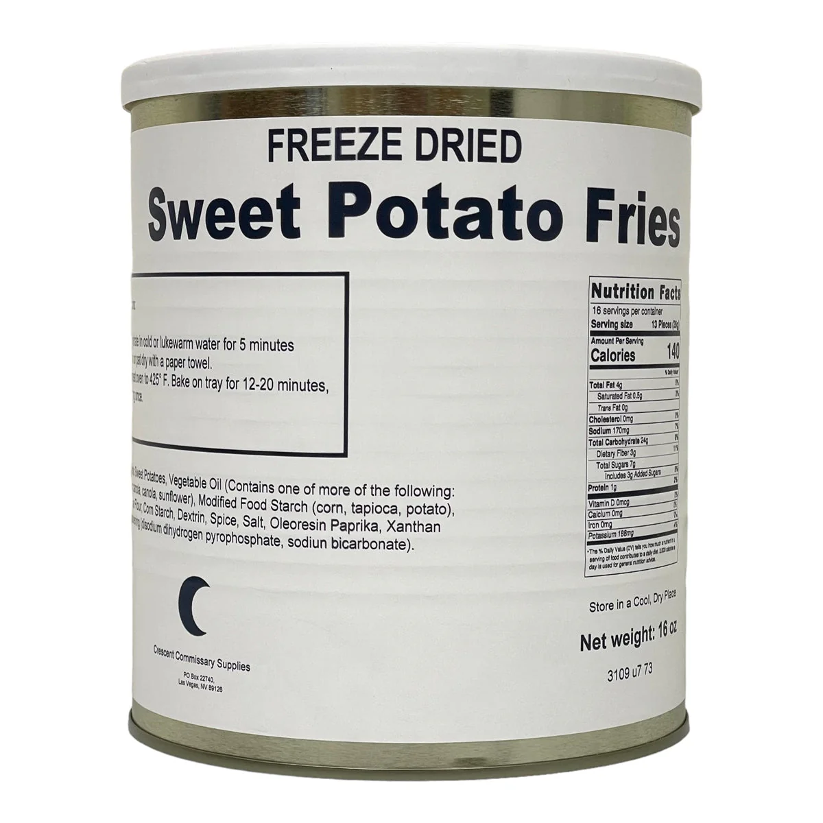 Freeze Dried Military Surplus Sweet Potato Fries - Image 2