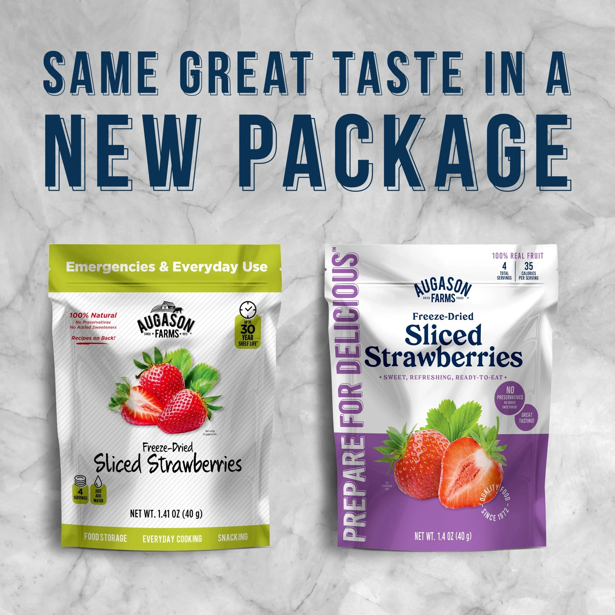 Freeze Dried Sliced Strawberries Pouch, 4 Servings (SC) - Image 4