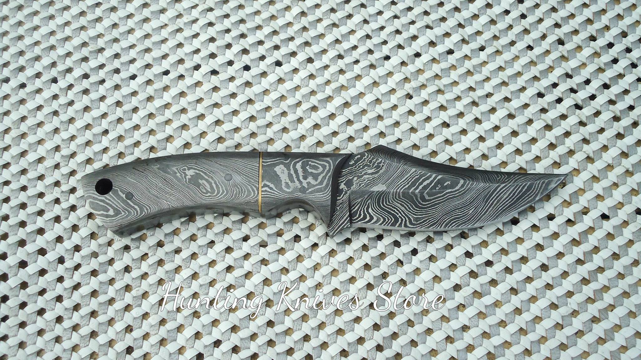 Full Damascus Skinny Knife - Image 2