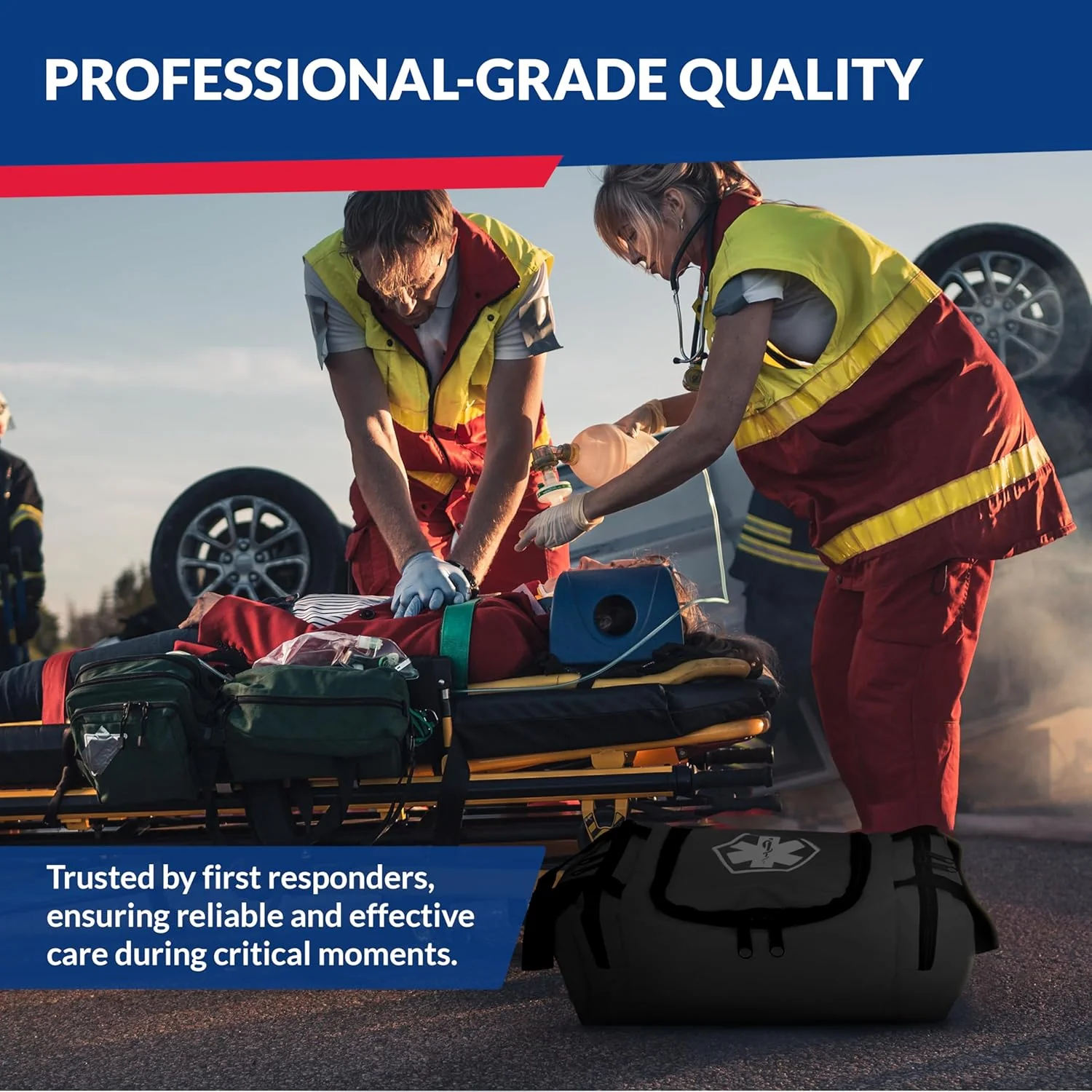 Fully Stocked First Responder Trauma Kit - Image 15