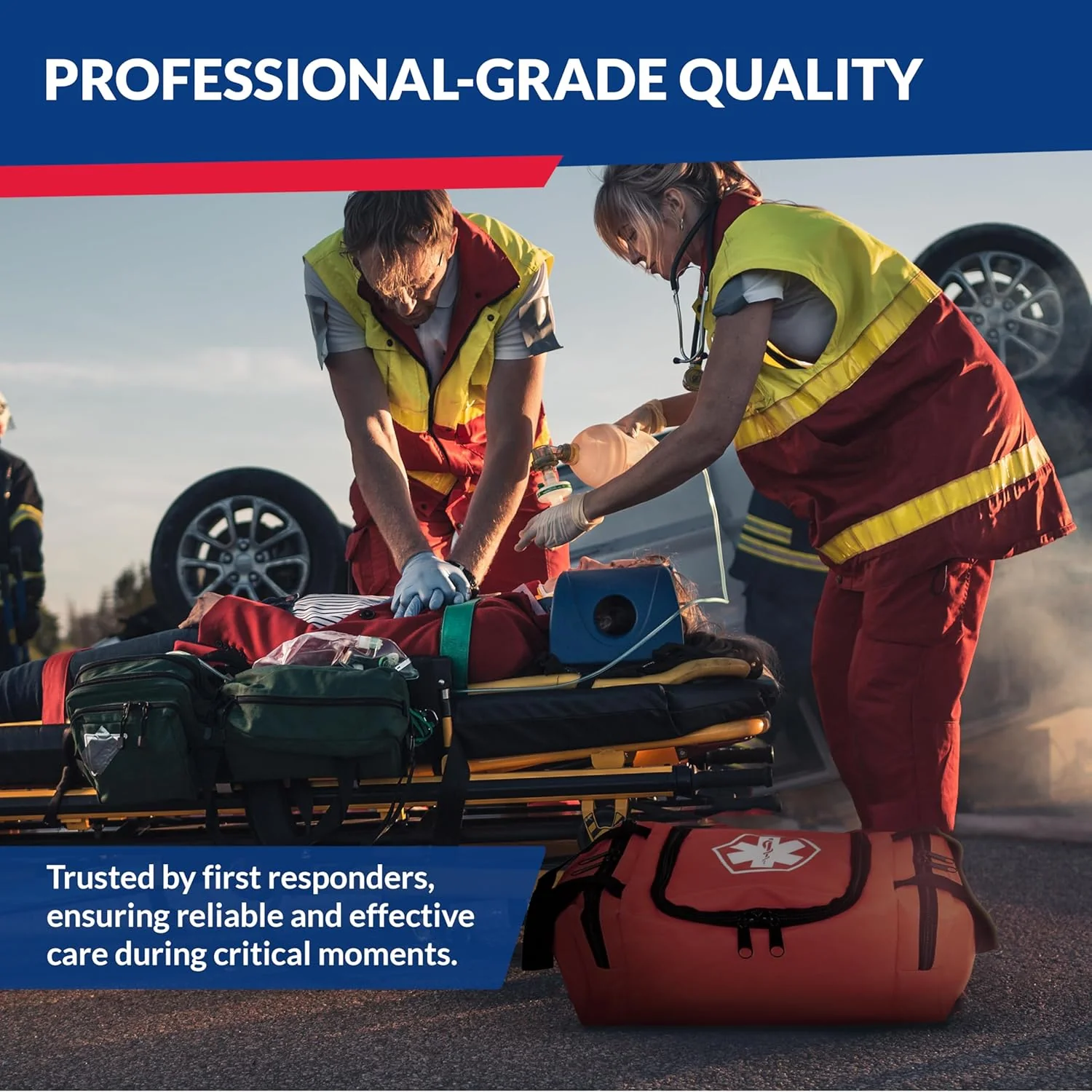 Fully Stocked First Responder Trauma Kit - Image 19