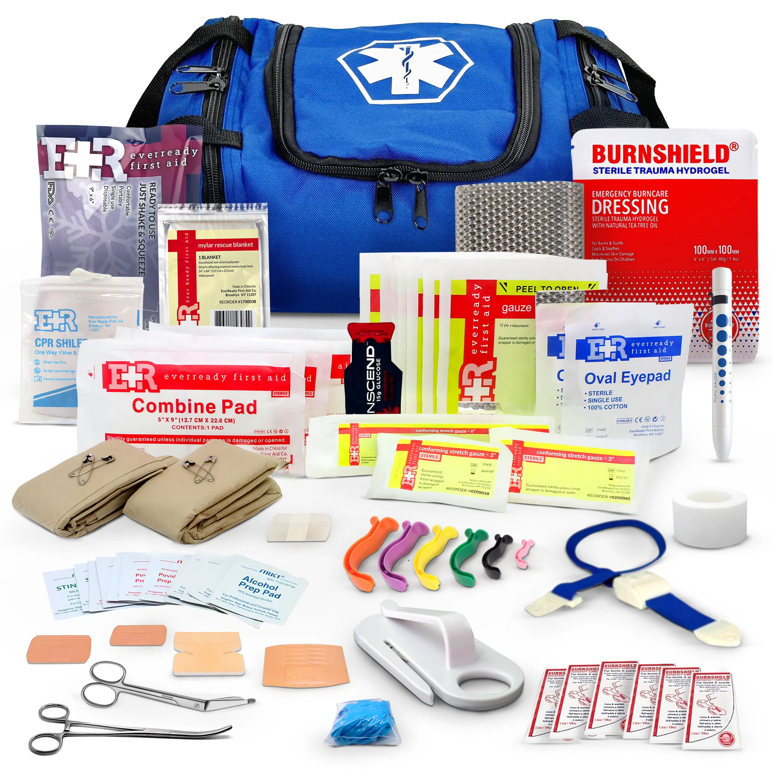 Fully Stocked First Responder Trauma Kit - Image 2