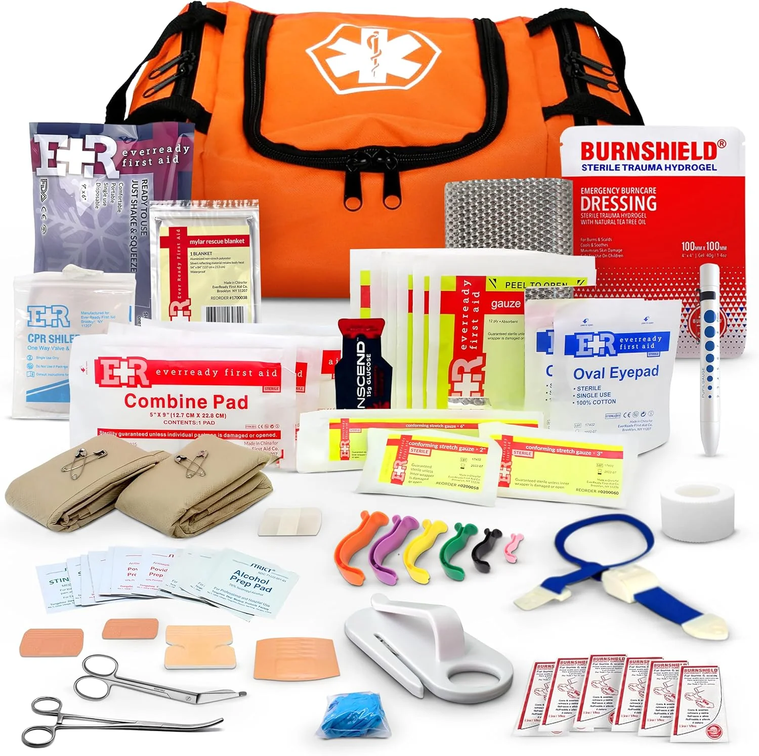 Fully Stocked First Responder Trauma Kit - Image 3
