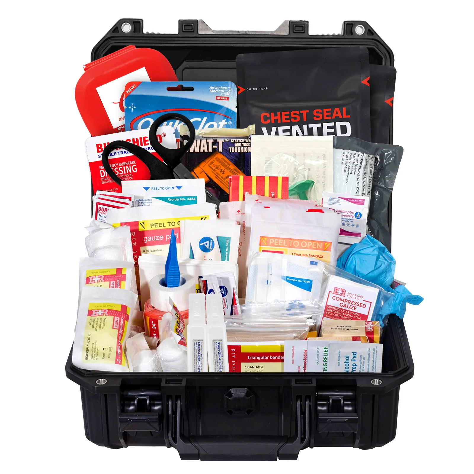 Fully Stocked Marine First Aid Medical Kit in Lightweight Waterproof Case - Image 3
