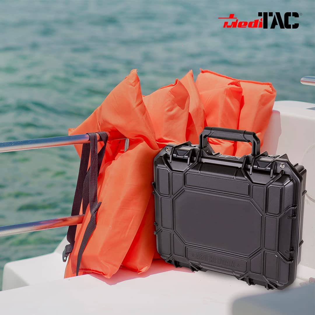 Fully Stocked Marine First Aid Medical Kit in Lightweight Waterproof Case - Image 4
