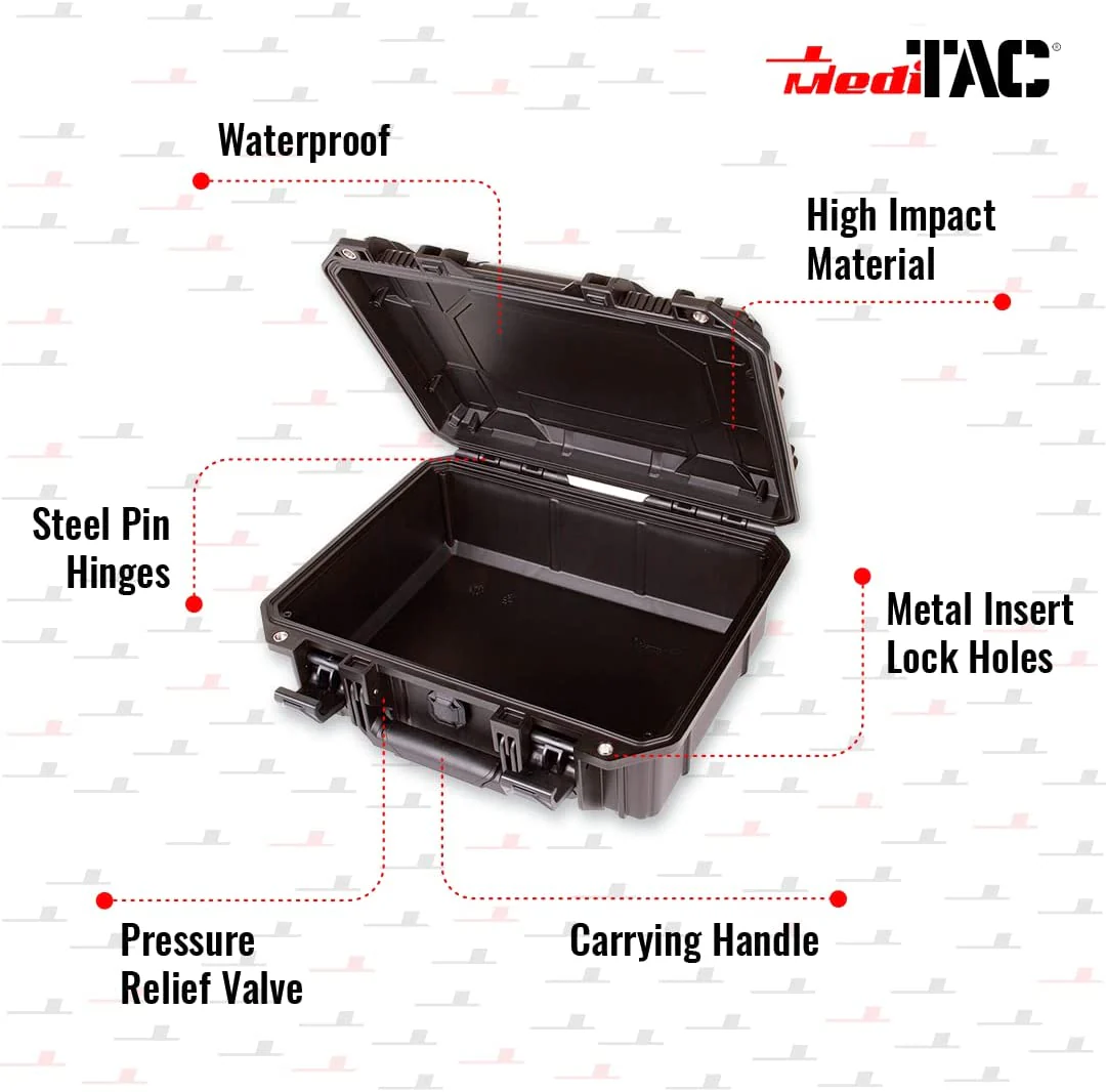 Fully Stocked Marine First Aid Medical Kit in Lightweight Waterproof Case - Image 5