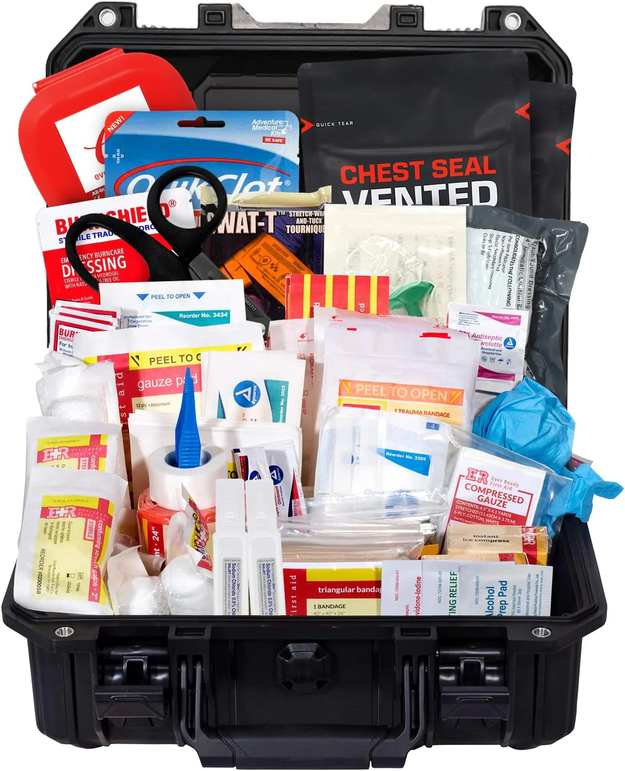 Fully Stocked Marine First Aid Medical Kit in Lightweight Waterproof Case - Image 7