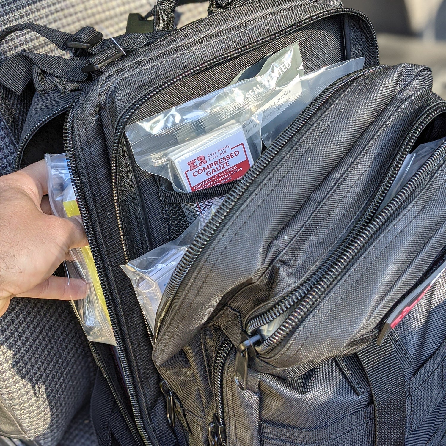 Fully Stocked Rucksack Assault Trauma Tactical IFAK Kit - Image 11