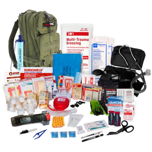 Fully Stocked Rucksack Assault Trauma Tactical IFAK Kit - Image 3