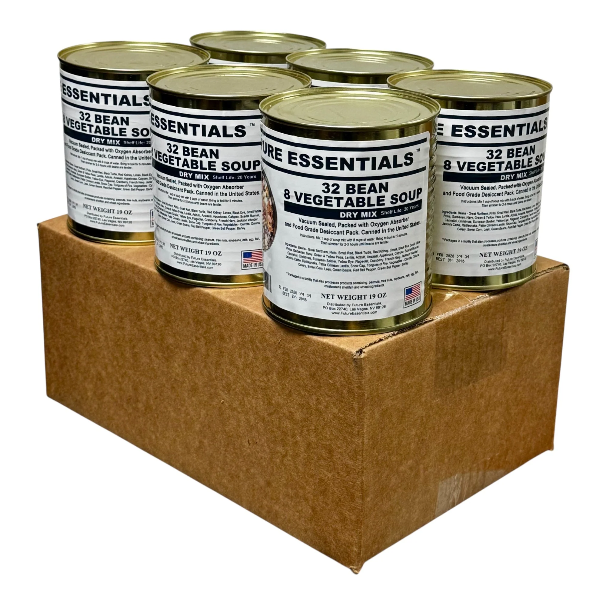 Future Essentials 32 Bean and 8 Vegetable Soup - Image 5