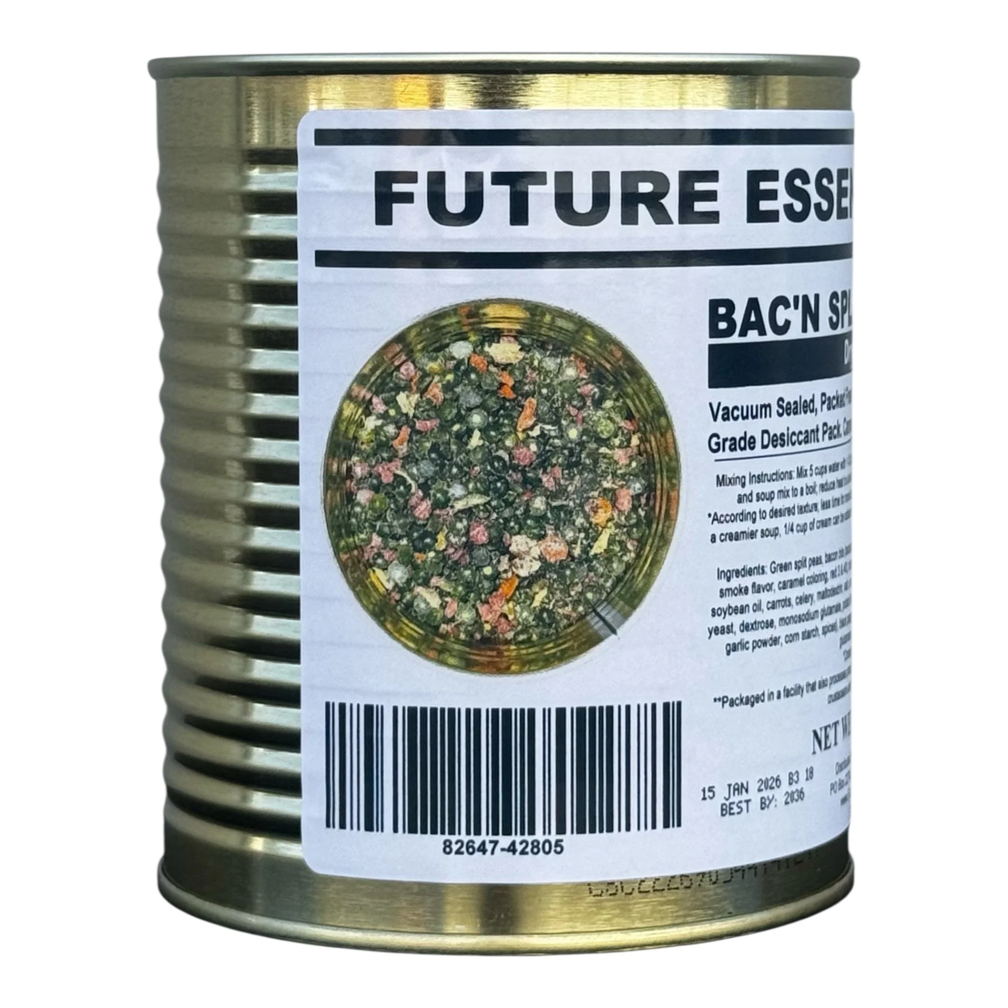 Future Essentials Bacon Split Pea Soup Dry Mix - Image 3