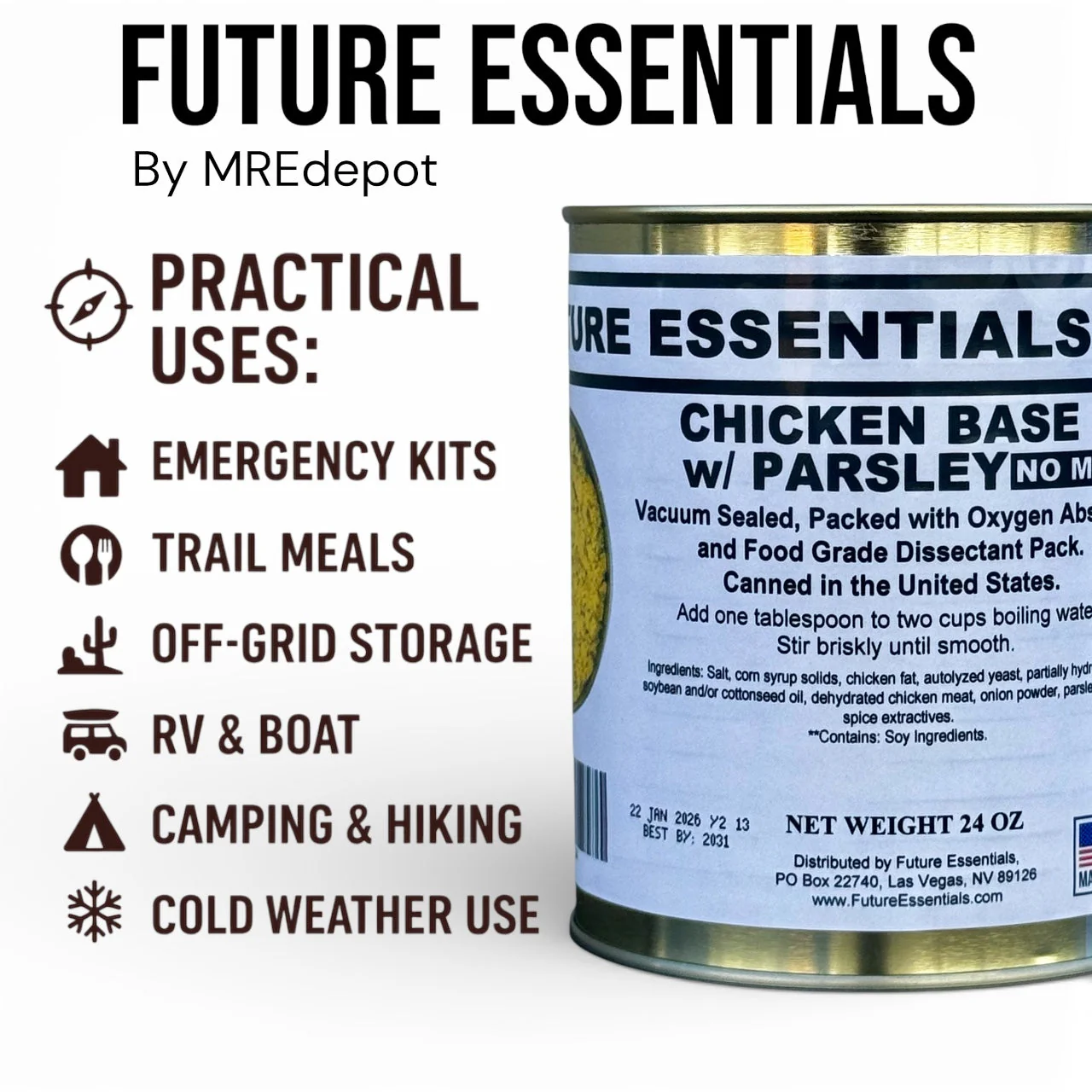 Future Essentials Canned Chicken Base with Parsley - Image 5