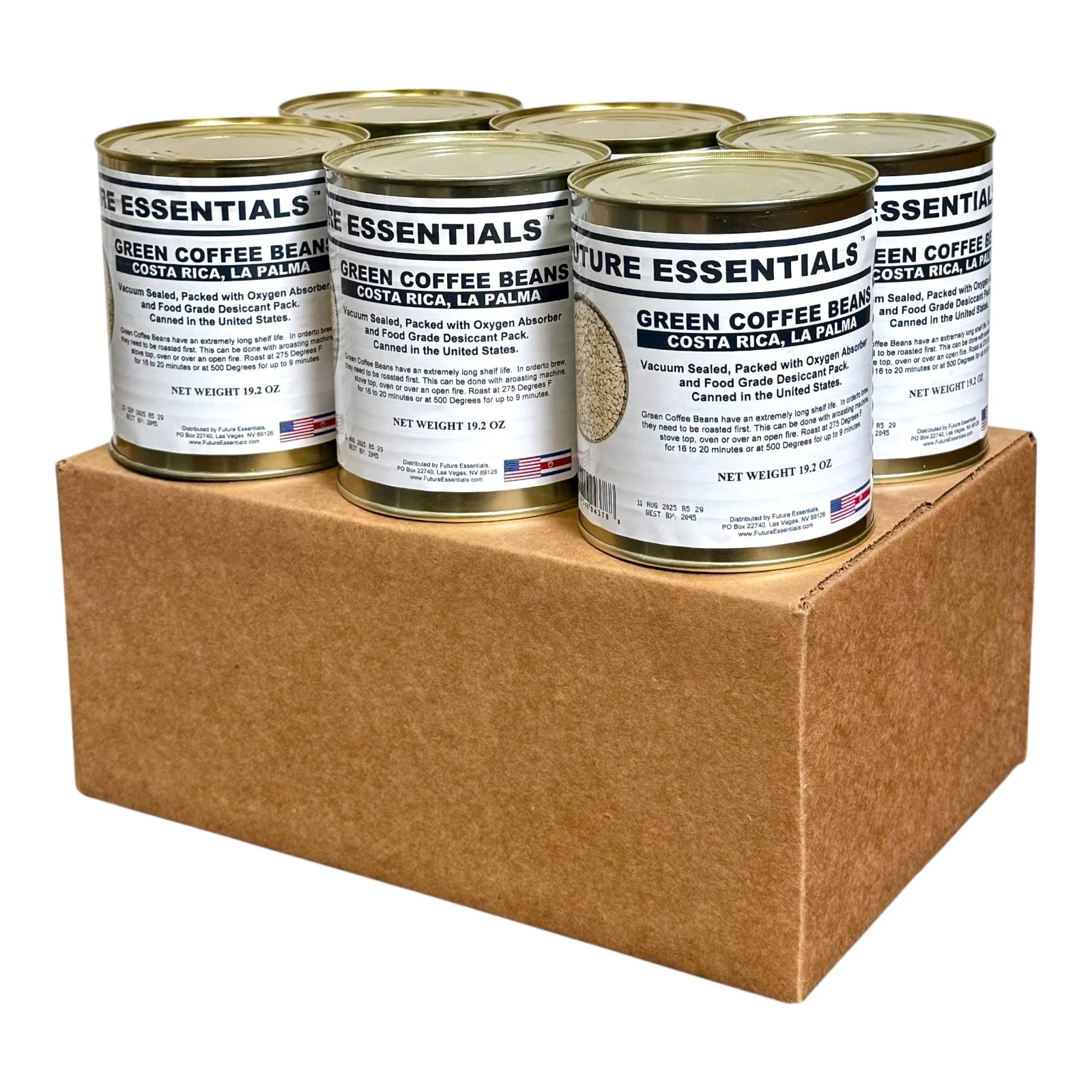 Future Essentials Canned Costa Rican La Palma Green Coffee Beans - Image 4