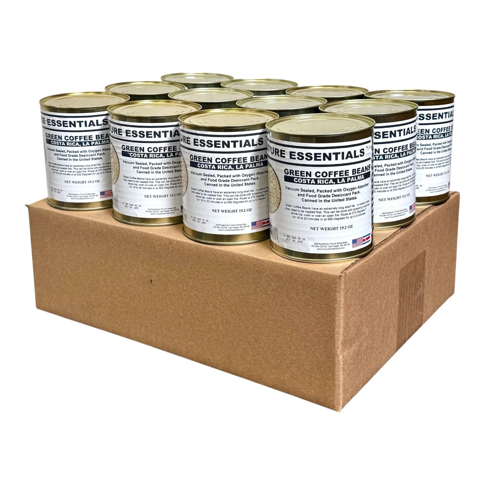 Future Essentials Canned Costa Rican La Palma Green Coffee Beans - Image 5
