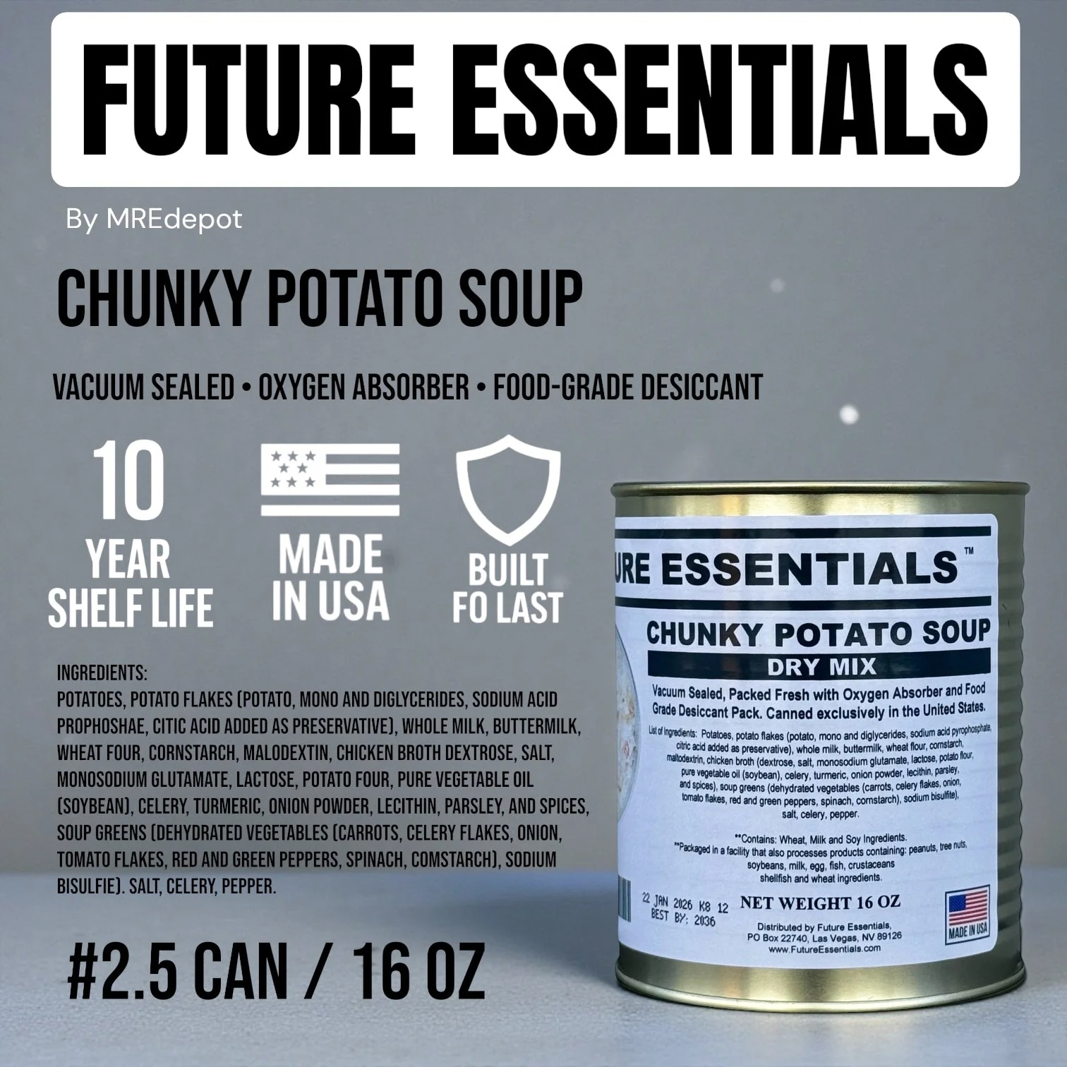 Future Essentials Chunky Potato Soup Mix - Image 4