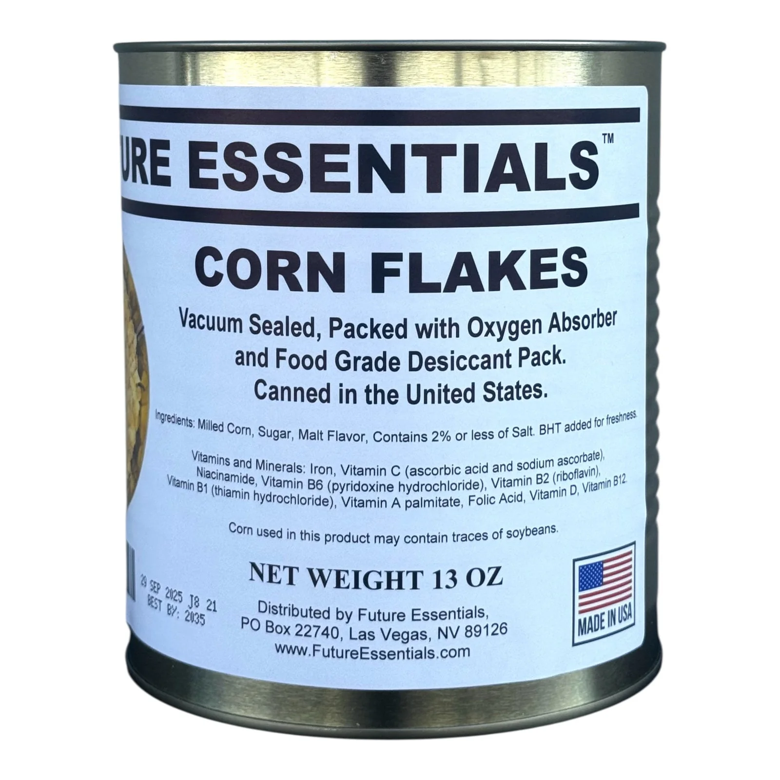 Future Essentials Corn Flakes Cereal, #10 Can - Image 2