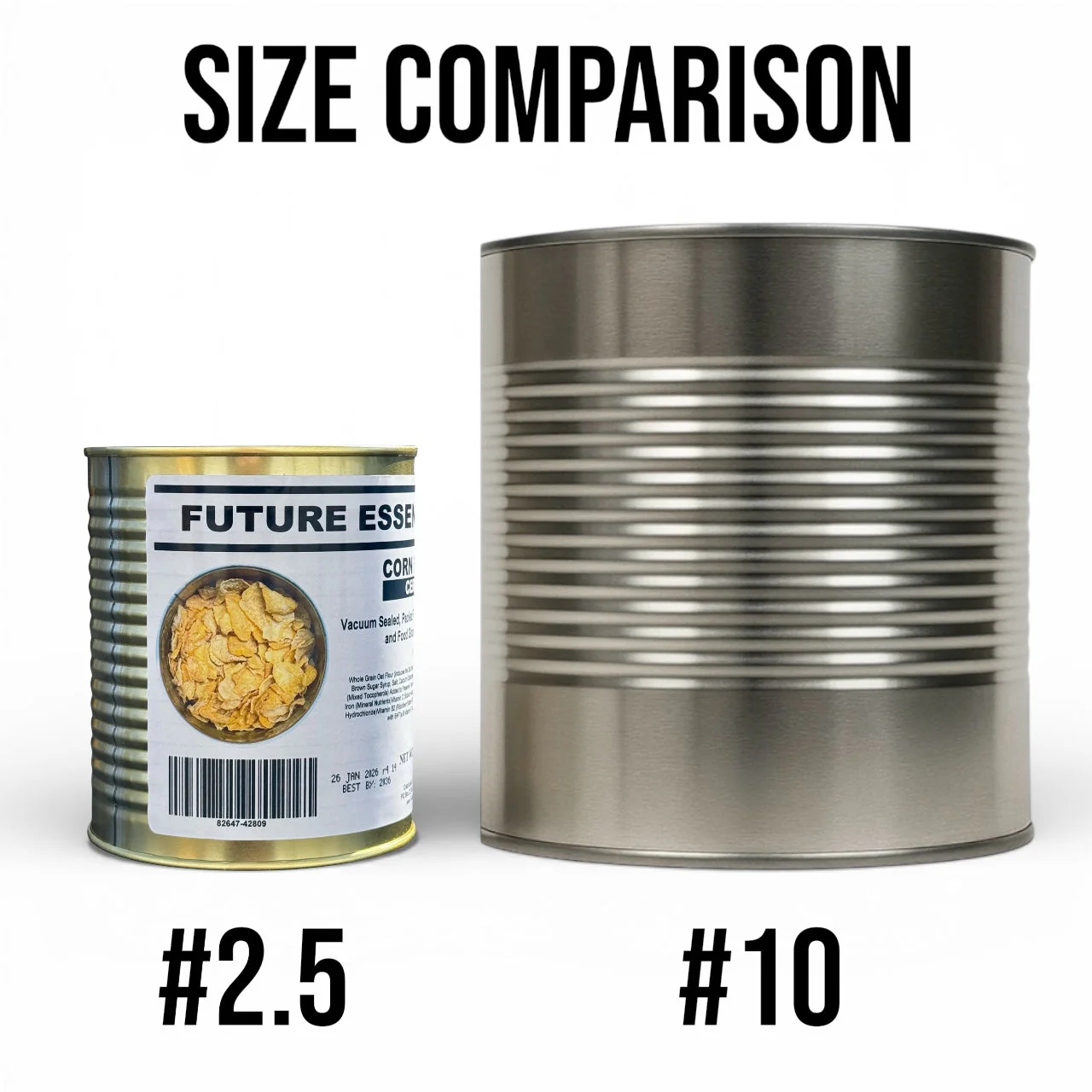 Future Essentials Corn Flakes Cereal. #2.5 Can - Image 6