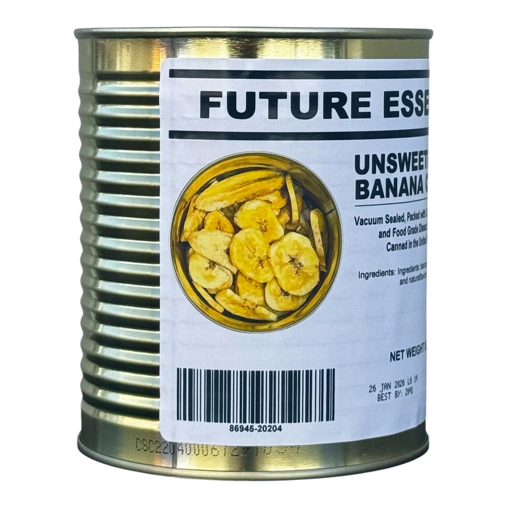 Future Essentials Dehydrated Unsweetened Banana Chips - Image 10