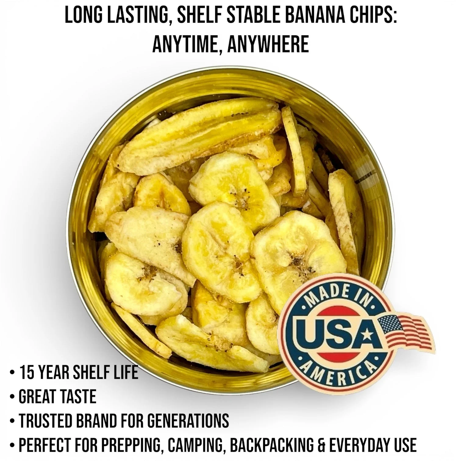 Future Essentials Dehydrated Unsweetened Banana Chips - Image 7