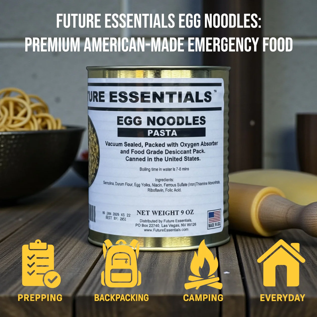 Future Essentials Egg Noodle Pasta - Image 7