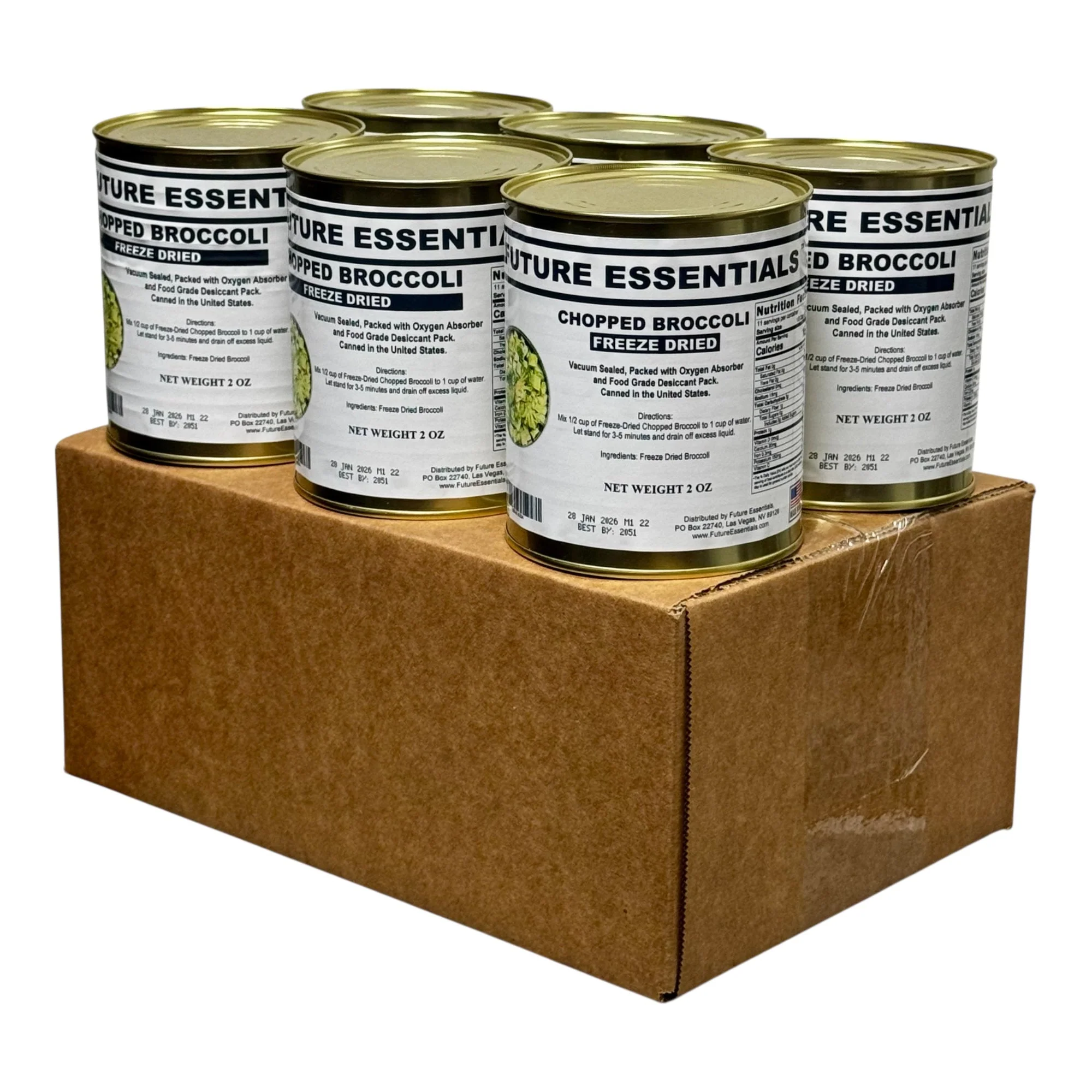 Future Essentials Freeze Dried Chopped Broccoli - Image 3