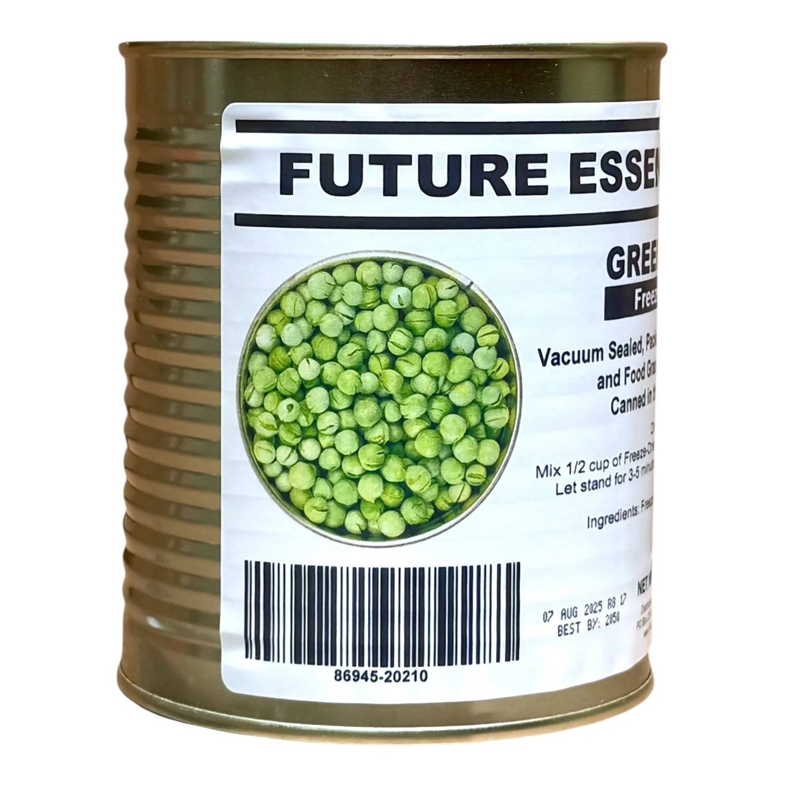 Future Essentials Freeze Dried Green Peas - Image 3