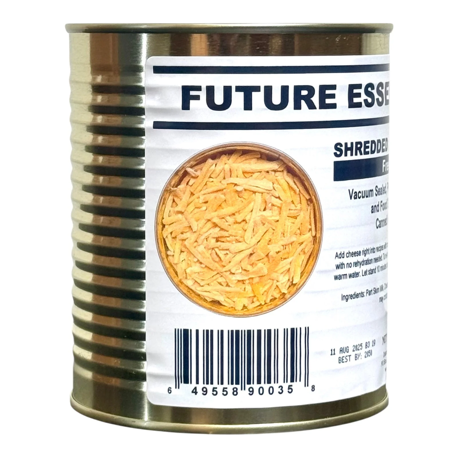 Future Essentials Freeze Dried Shredded Sharp Cheddar Cheese - Image 3