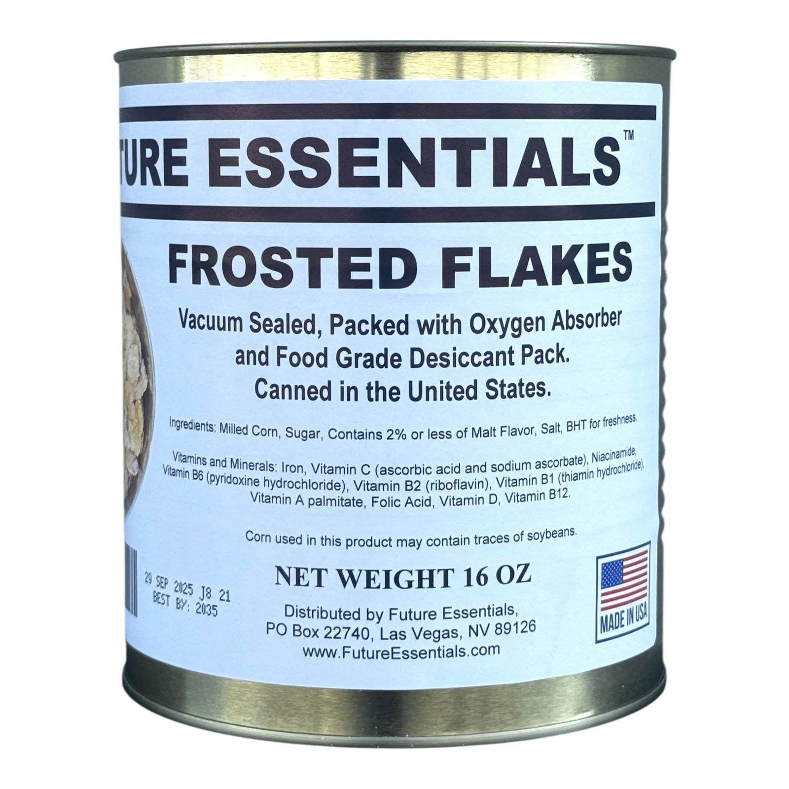 Future Essentials Frosted Flakes Cereal, #10 Can - Image 2