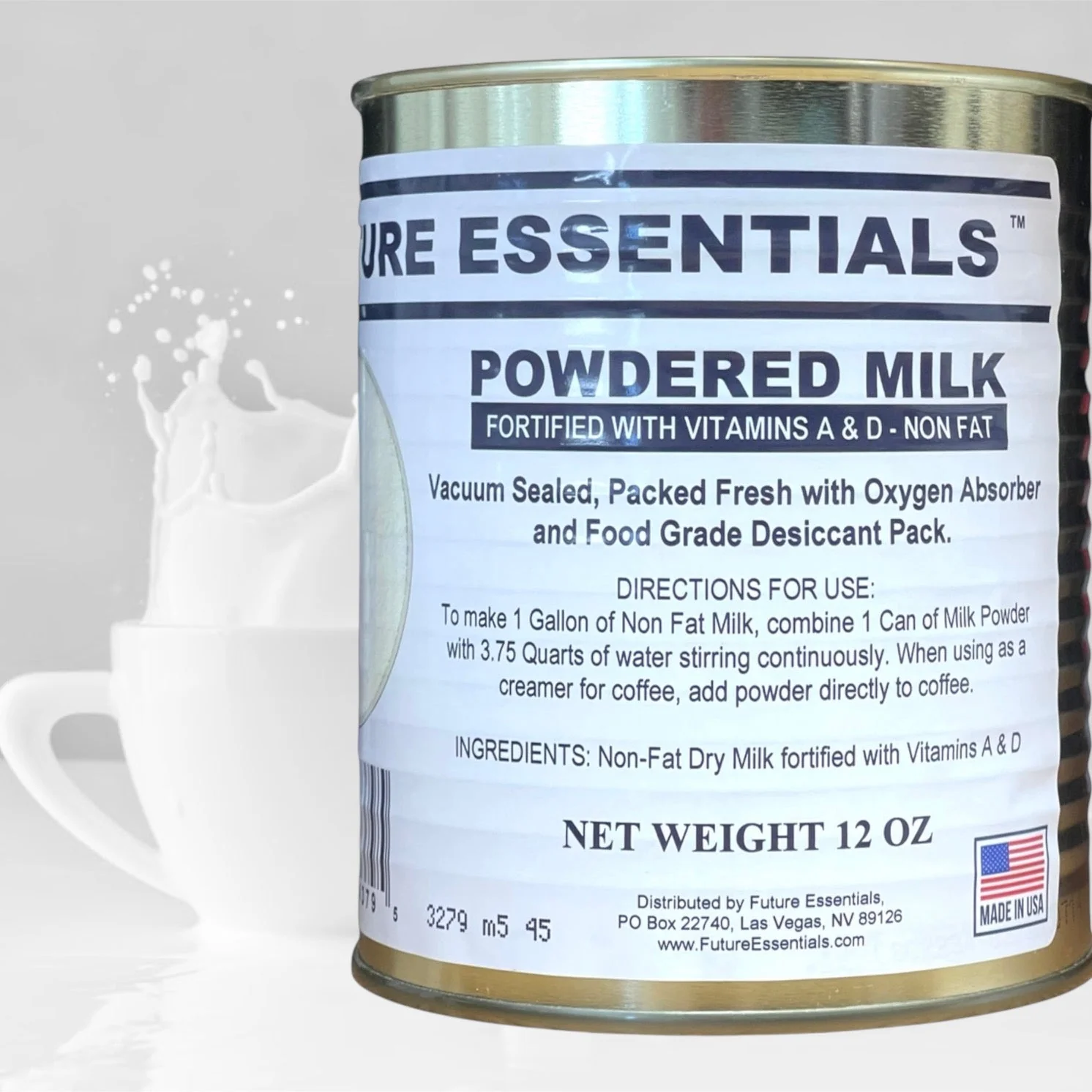 Future Essentials Powdered Instant Non Fat Dry Milk - Image 8