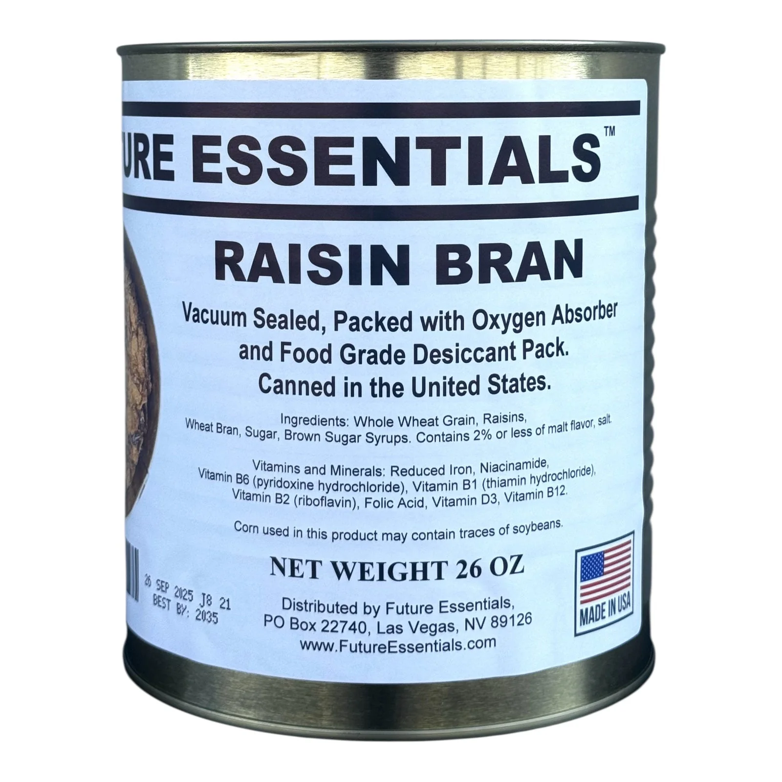 Future Essentials Raisin Bran Cereal, #10 Can - Image 3