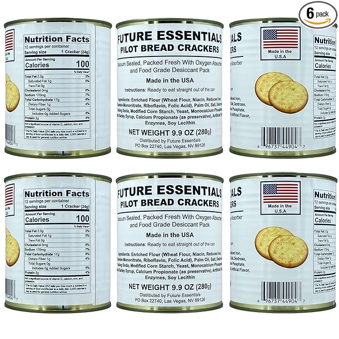 Future Essentials Sailor Pilot Bread Crackers - Image 6