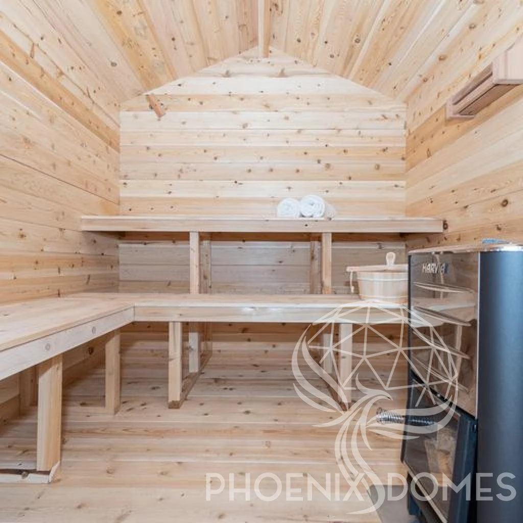 Georgian Cabin Sauna - Phoenix Domes - Image 2