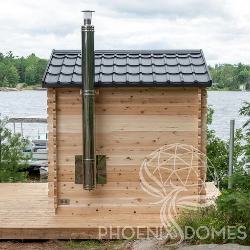 Georgian Cabin Sauna - Phoenix Domes - Image 3