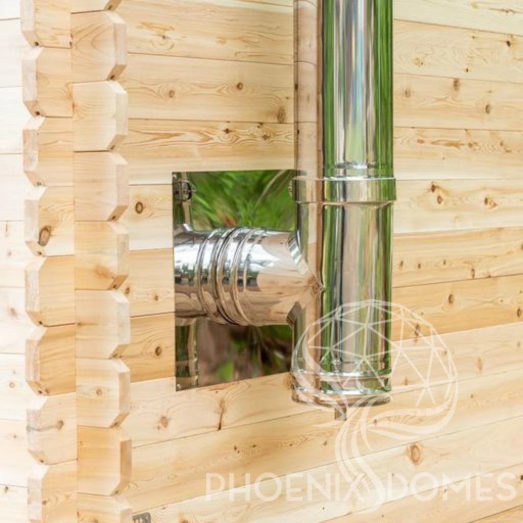 Georgian Cabin Sauna - Phoenix Domes - Image 4