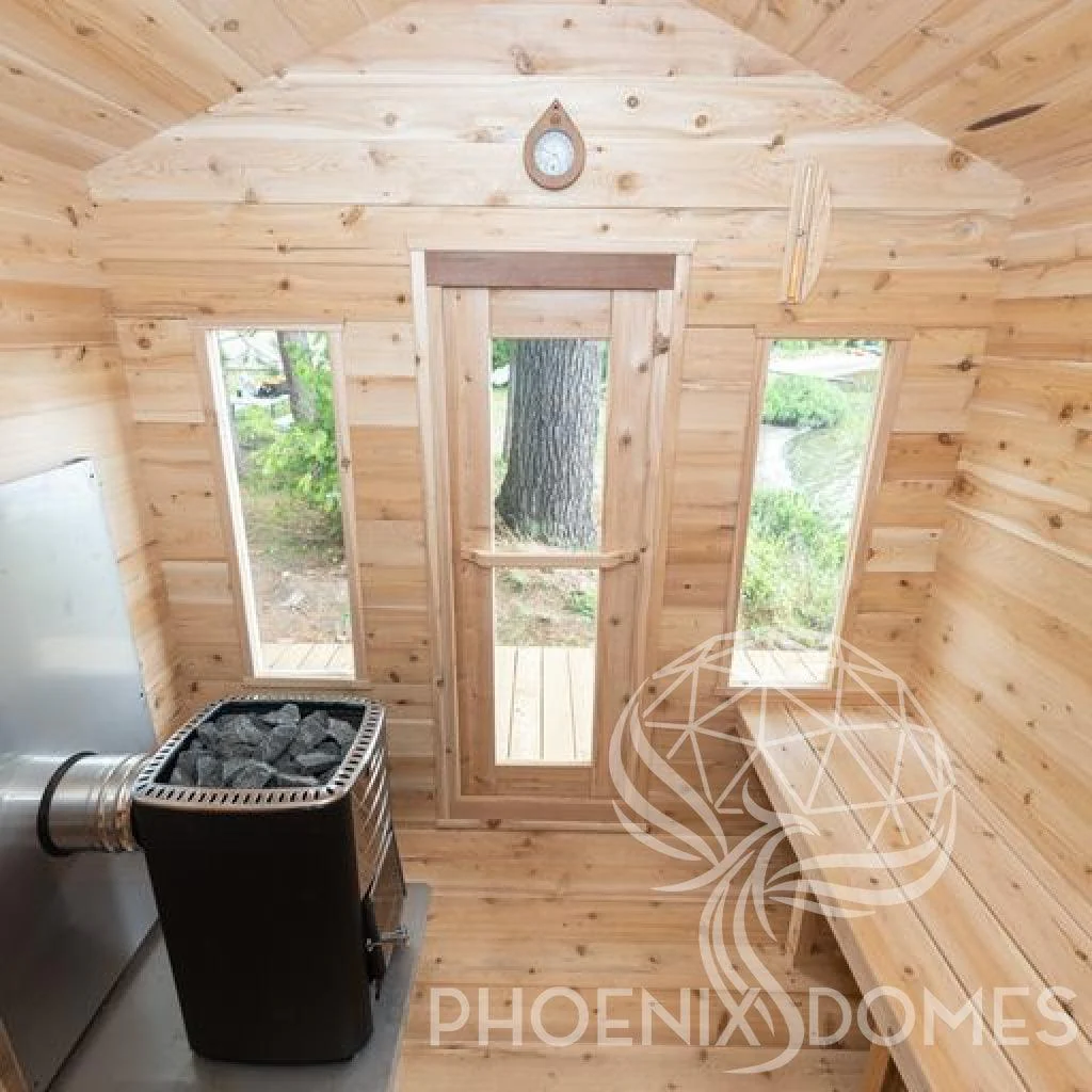 Georgian Cabin Sauna - Phoenix Domes - Image 6