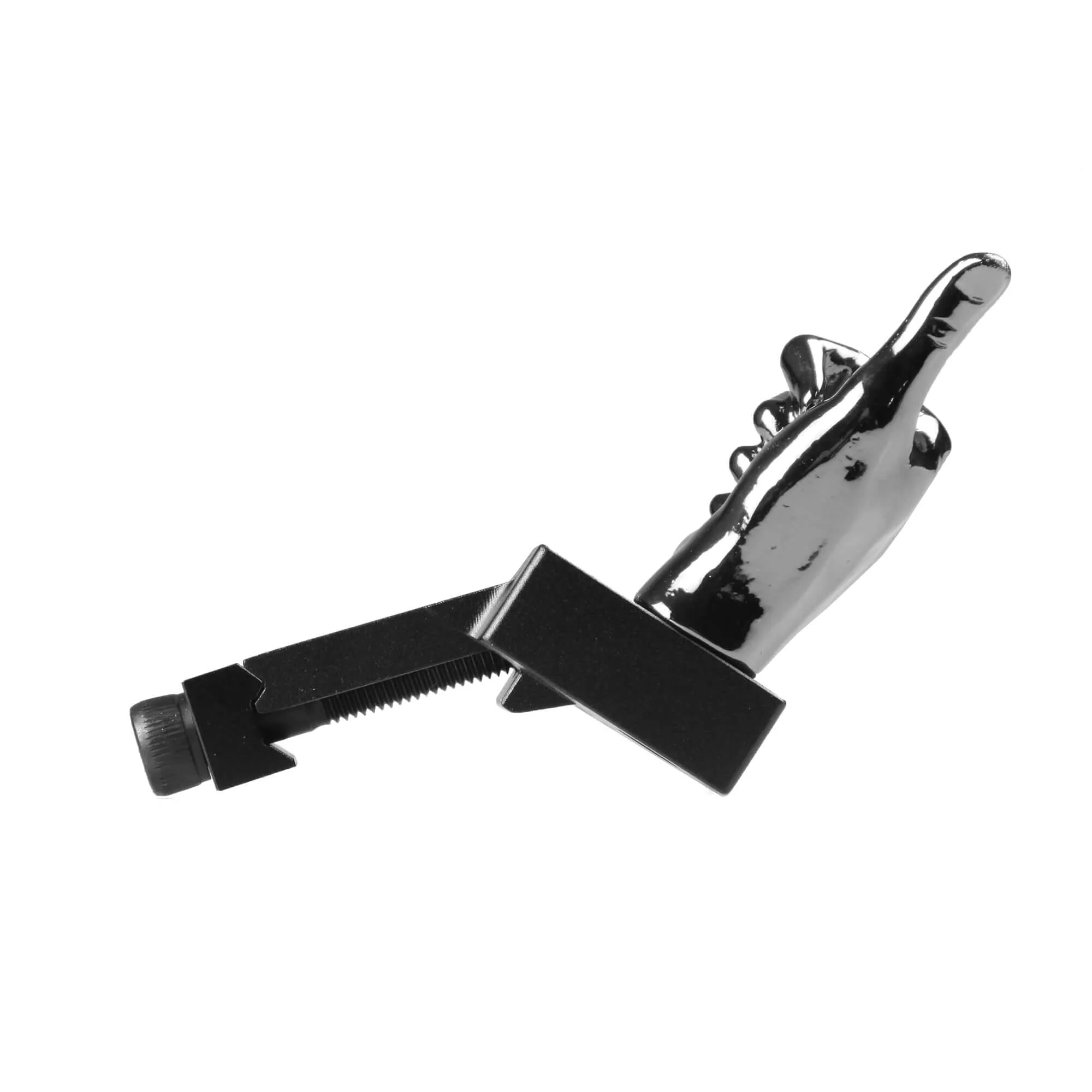 Gloss Tungsten Grey Color Novelty Finger Iron Sight Set - Offset 45 Degree (V Hand & Thumbs Up) - Image 7