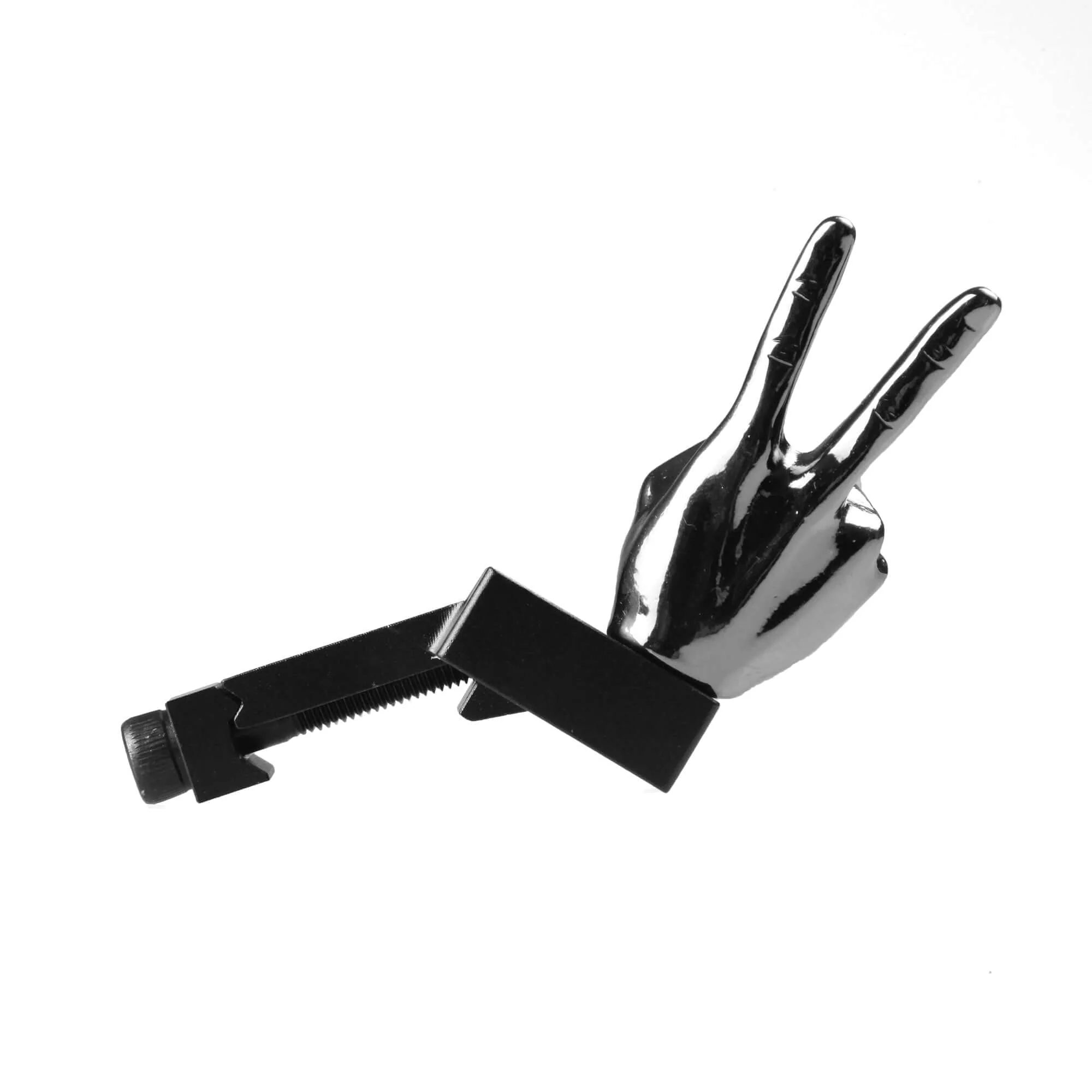 Gloss Tungsten Grey Color Novelty Finger Iron Sight Set - Offset 45 Degree (V Hand & Thumbs Up) - Image 8