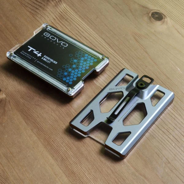 GOVO Aluminum T4 Badge Holder Wallet - Image 3